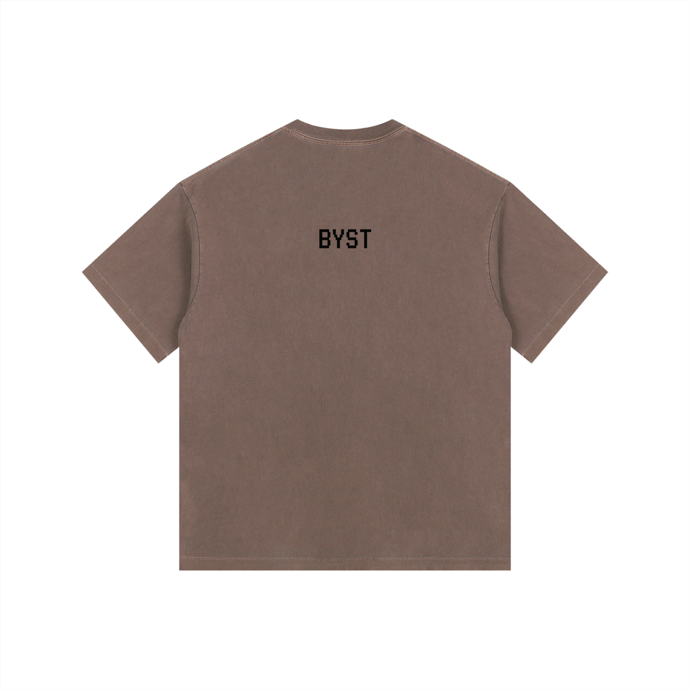 Vintage Washed Oversized Tee- BYST X JESUS IS KING