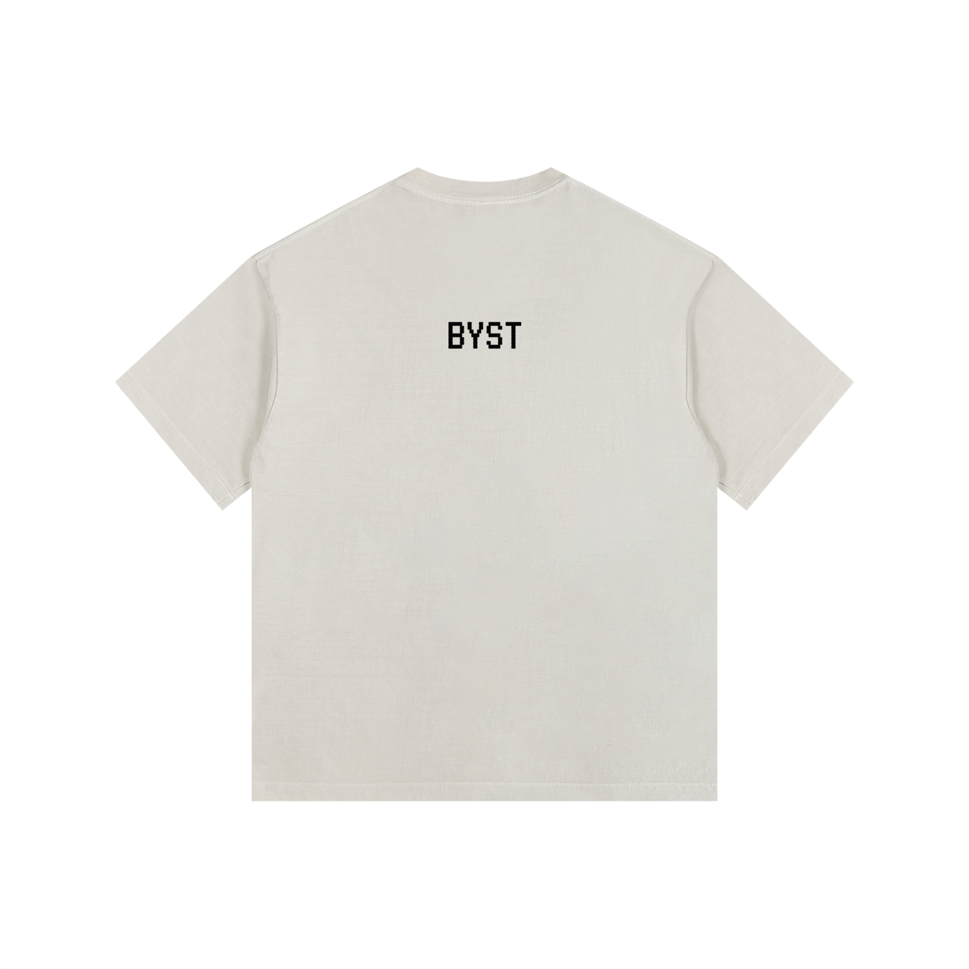Vintage Washed Oversized Tee- BYST X JESUS IS KING