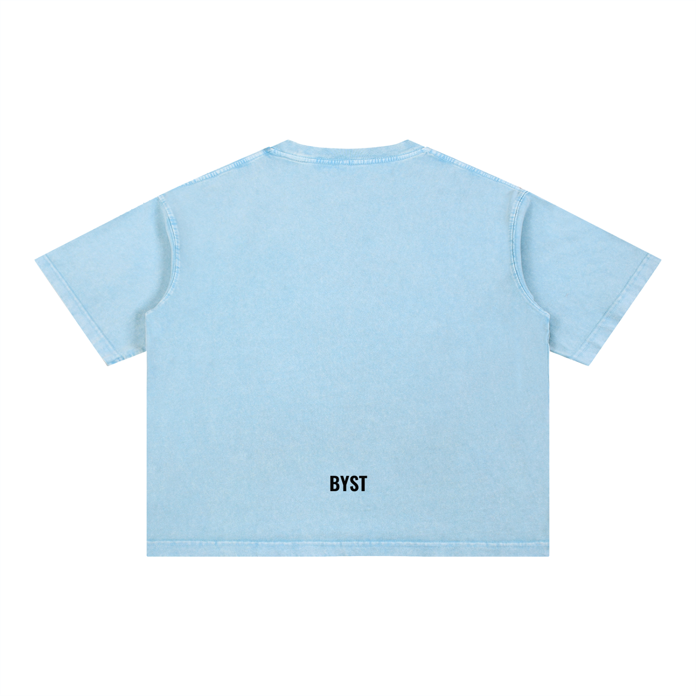 Mineral Washed Tee- BYST X JESUS IS KING