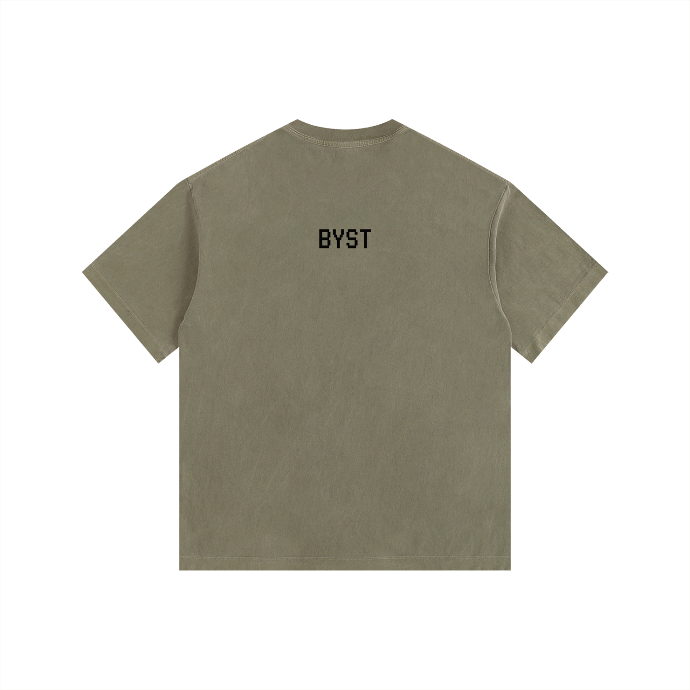 Vintage Washed Oversized Tee- BYST X JESUS IS KING