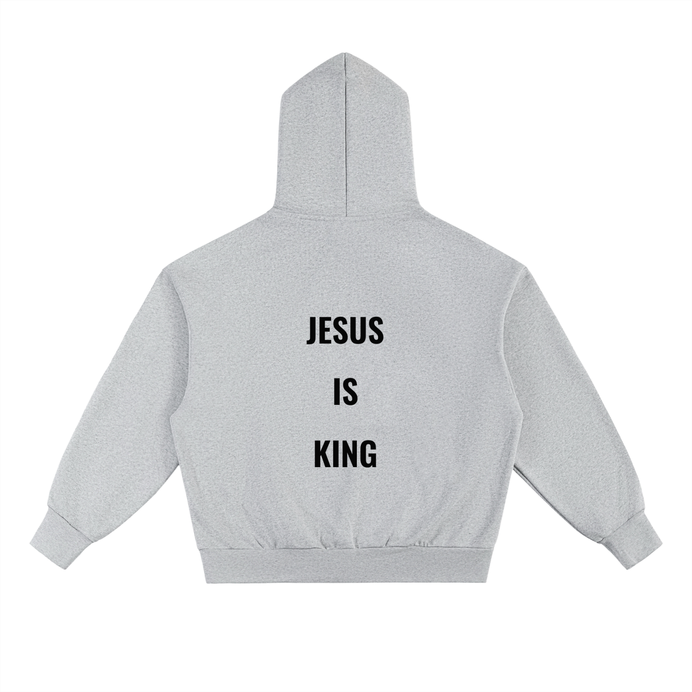 Heavyweight Fleece Hoodie- BYST X JESUS IS KING