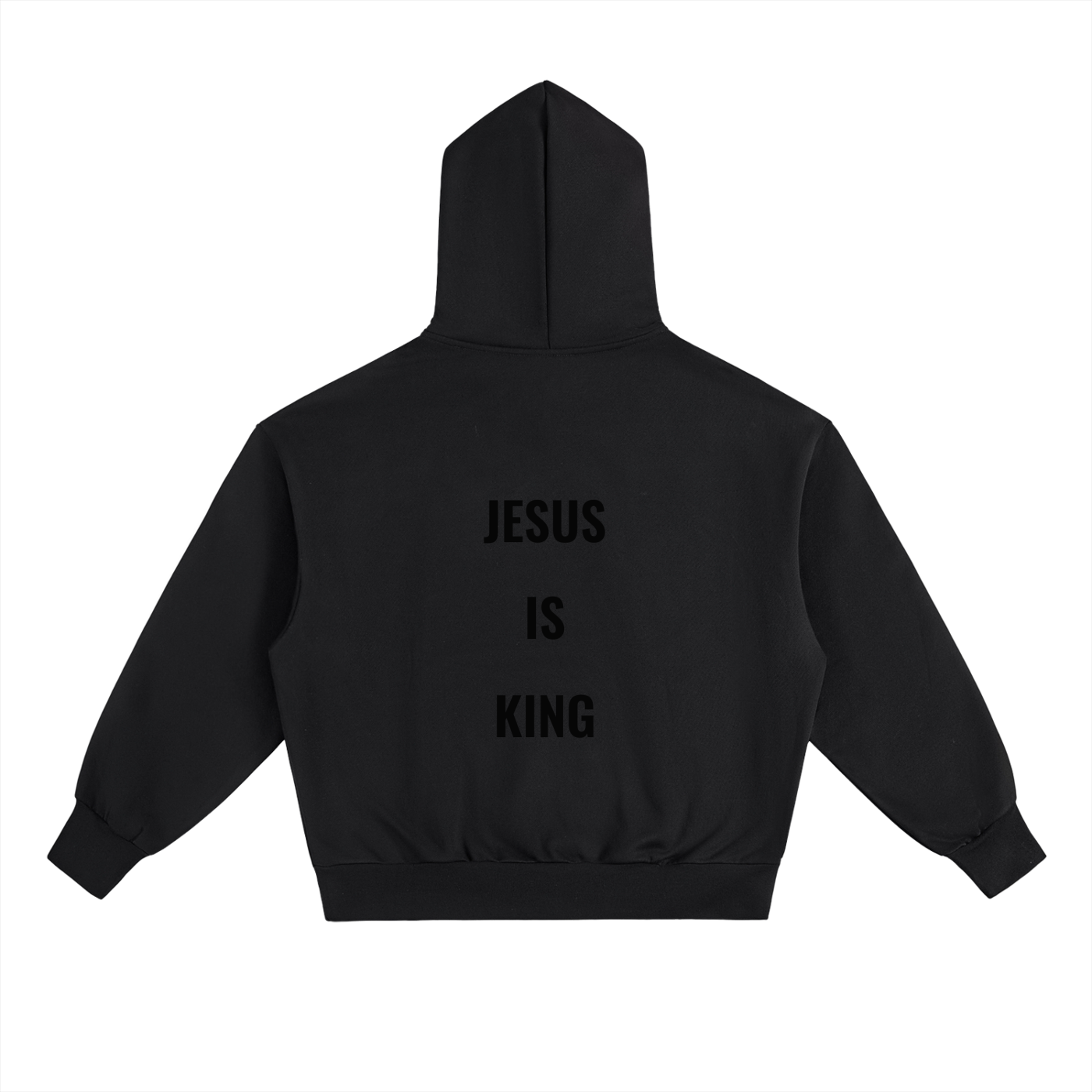 Heavyweight Fleece Hoodie- BYST X JESUS IS KING