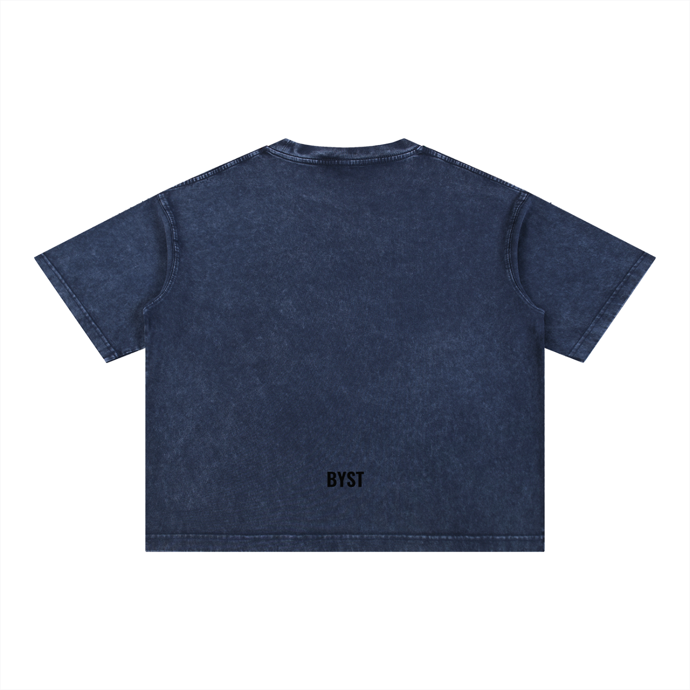 Mineral Washed Tee- BYST X JESUS IS KING