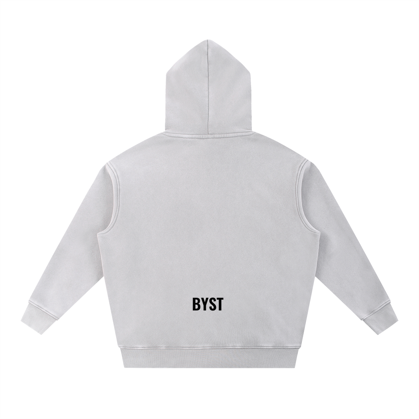 Snow Washed Fleece Oversize Hoodie- BYST X JESUS IS KING