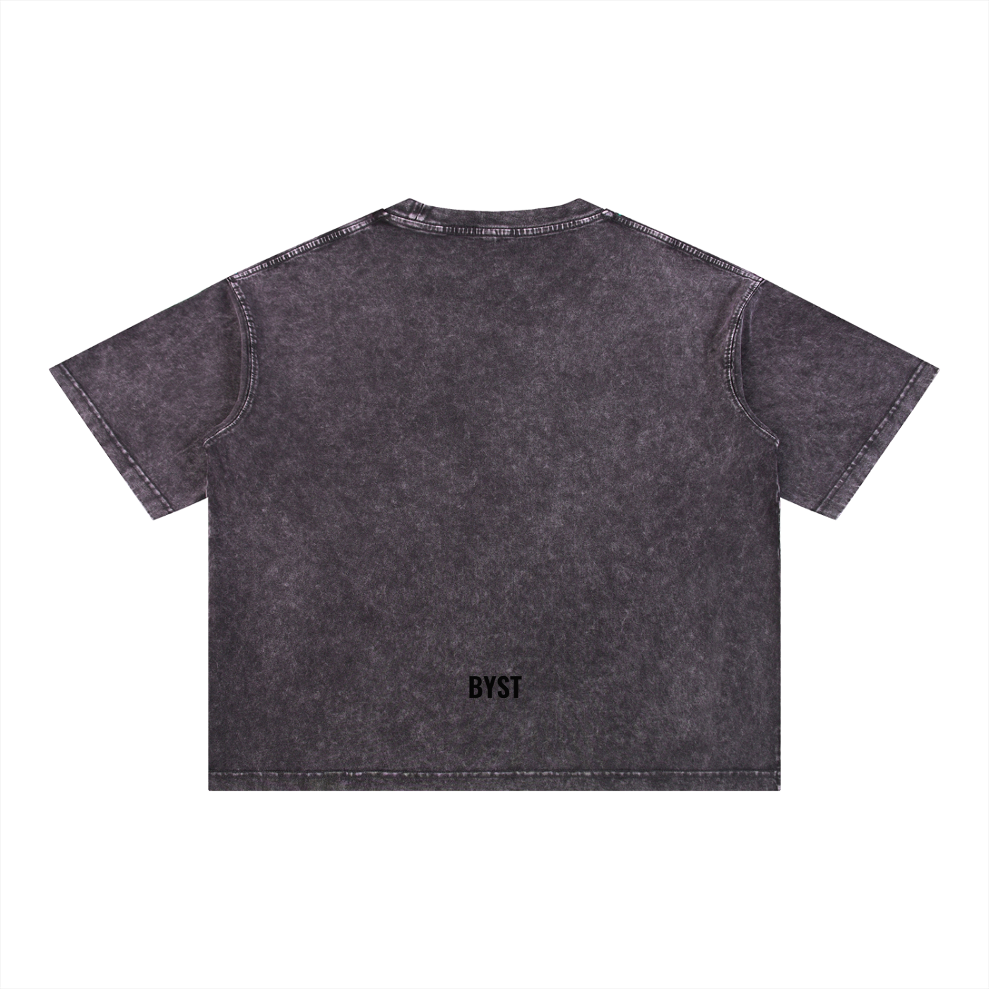Mineral Washed Tee- BYST X JESUS IS KING