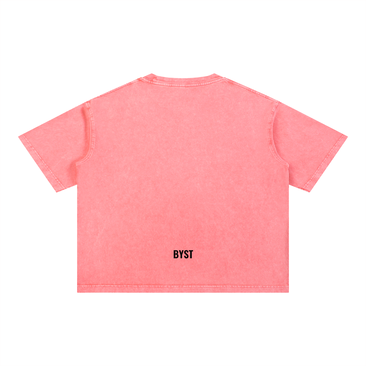 Mineral Washed Tee- BYST X JESUS IS KING