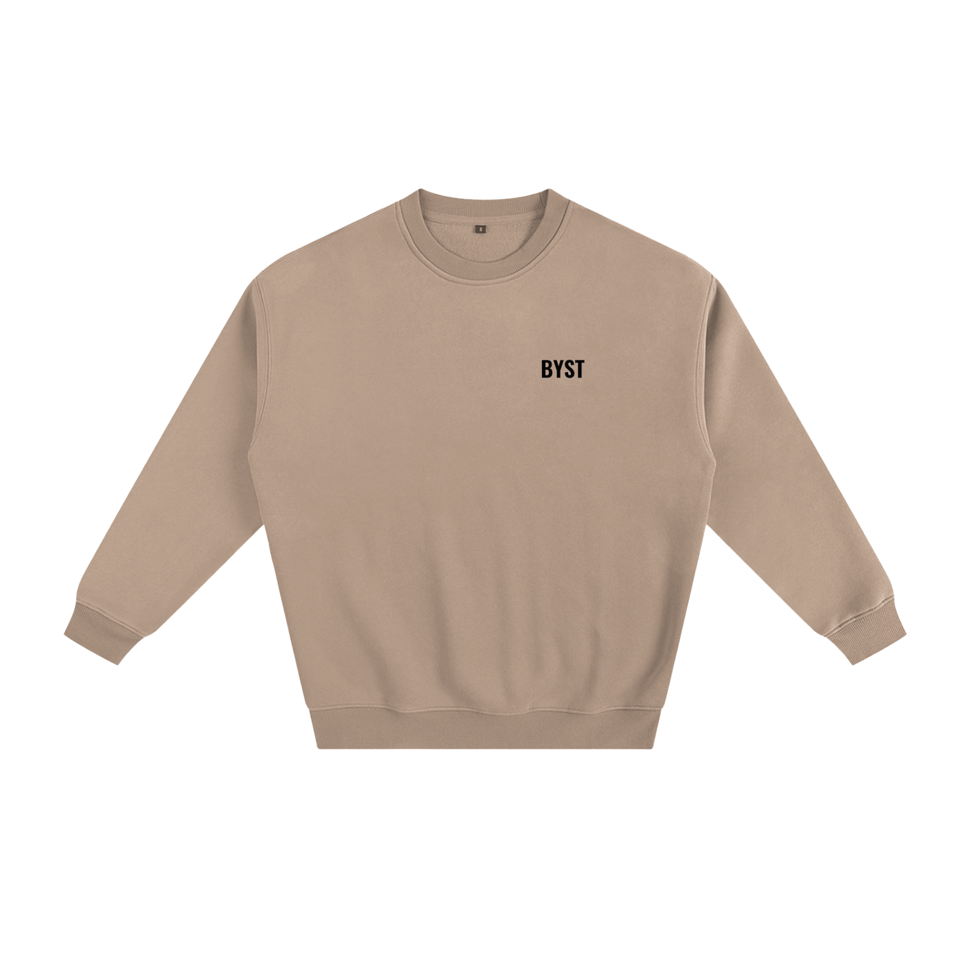 Fleeced Sweatshirt- BYST X JESUS IS KING