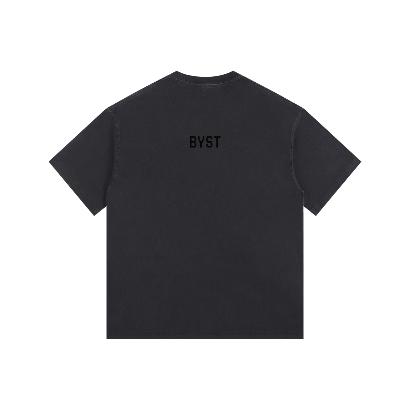 Vintage Washed Oversized Tee- BYST X JESUS IS KING